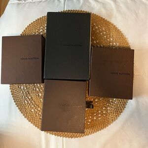 Louis Vuitton Brown and Cream Box Set